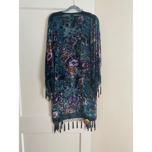 Vintage Velvet Kimono